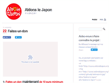 Tablet Screenshot of aidonslejapon.org